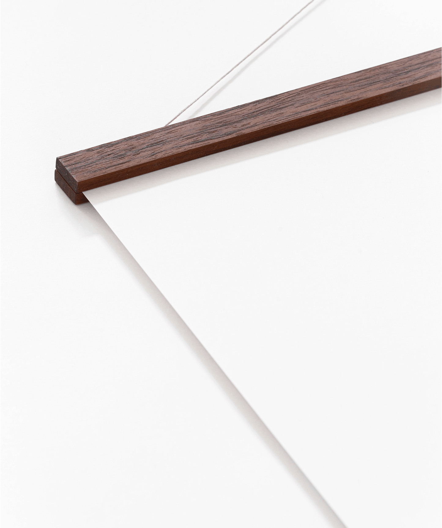 Wooden poster hanger Walnut